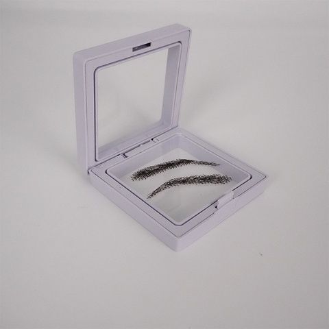 Invisible Band 3D Woven Strip Lashes, Soft Cotton Stalk Fake view 4