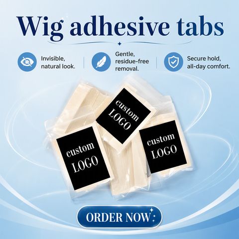 Invisible Adhesive Tape for Wig and Mustache Stays All Day,  view 3